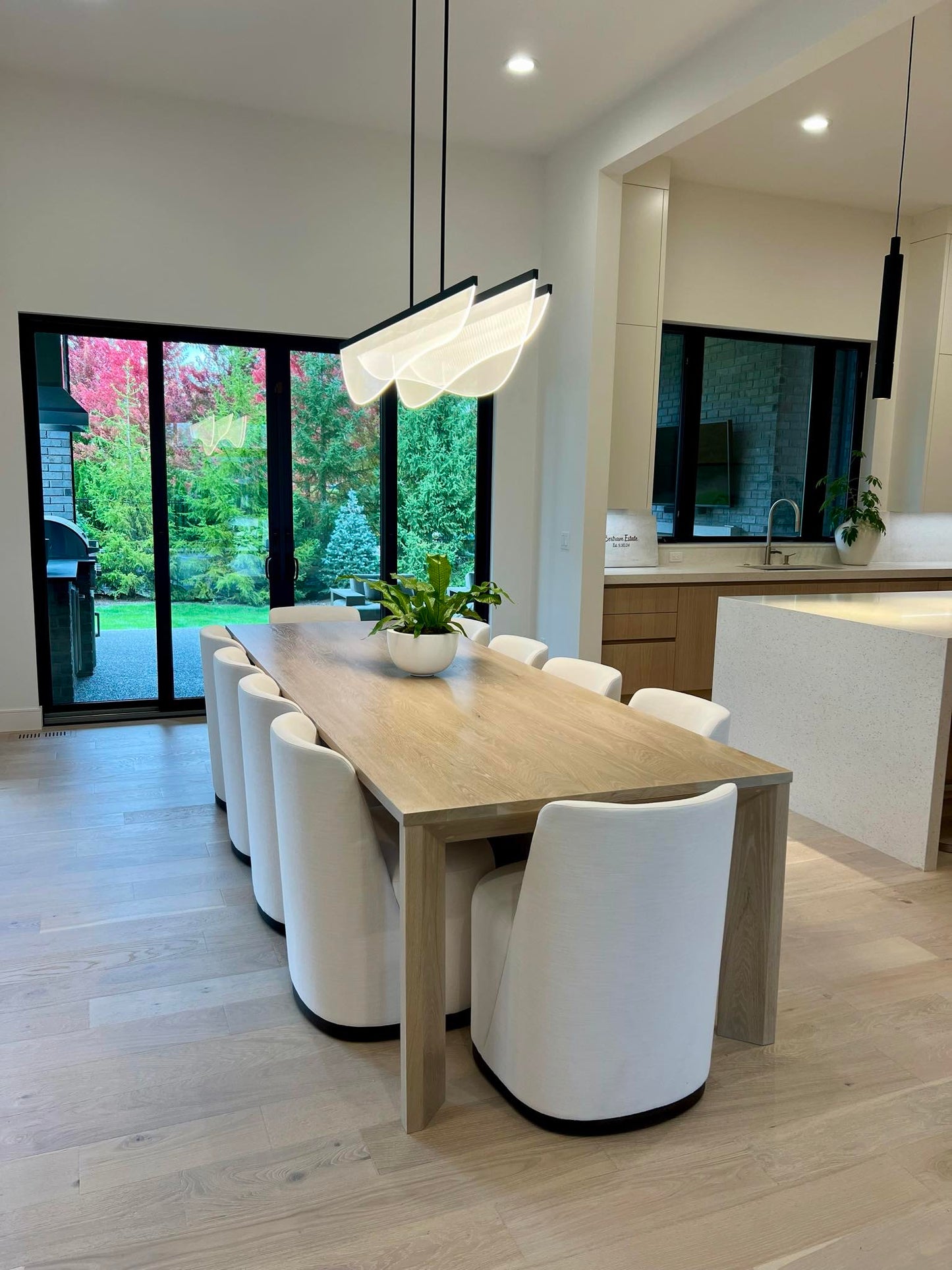 Restoration Hardware Inspired Arles Table - white oak - natural finish