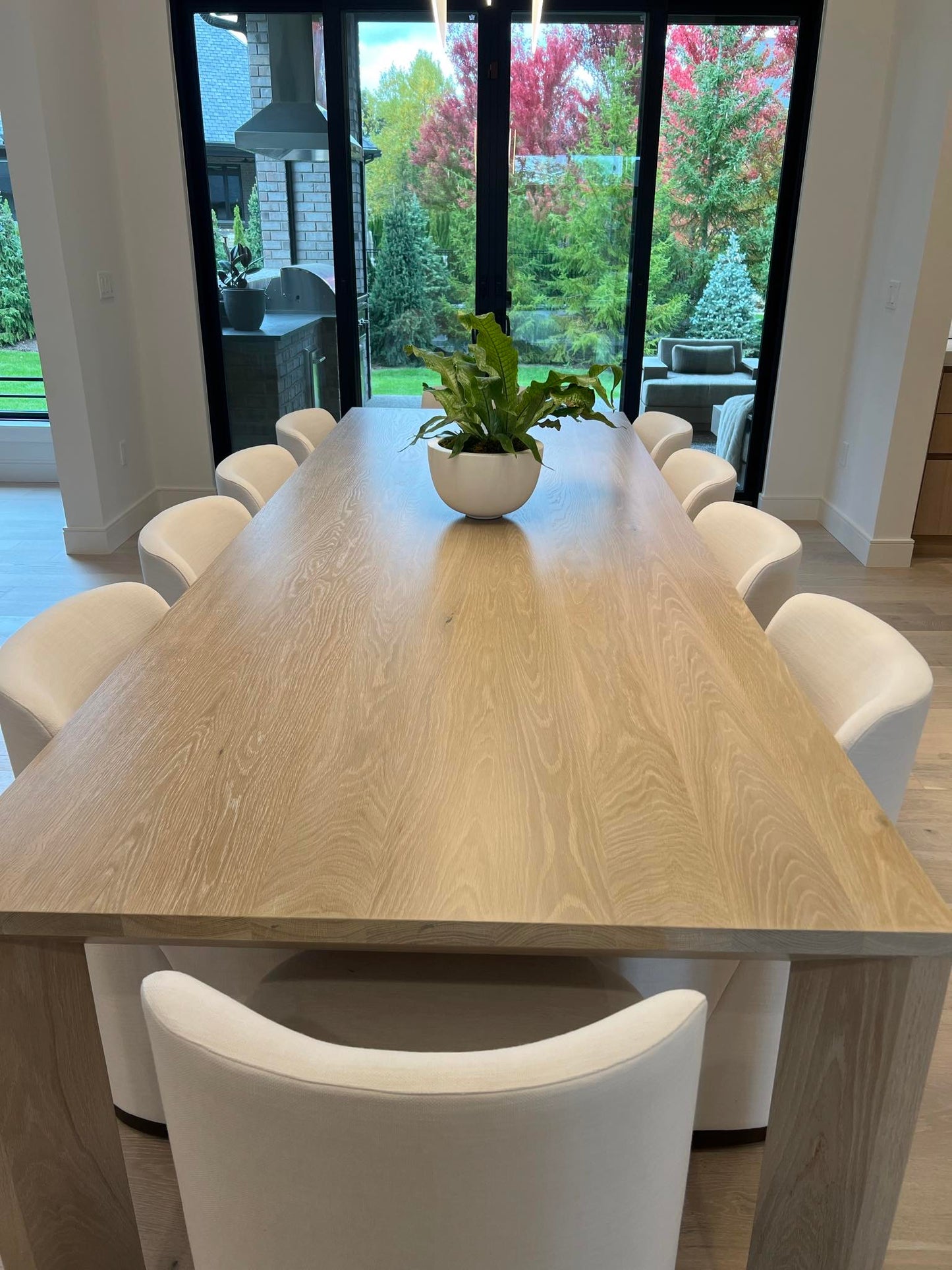 Restoration Hardware Inspired Arles Table - white oak - natural finish