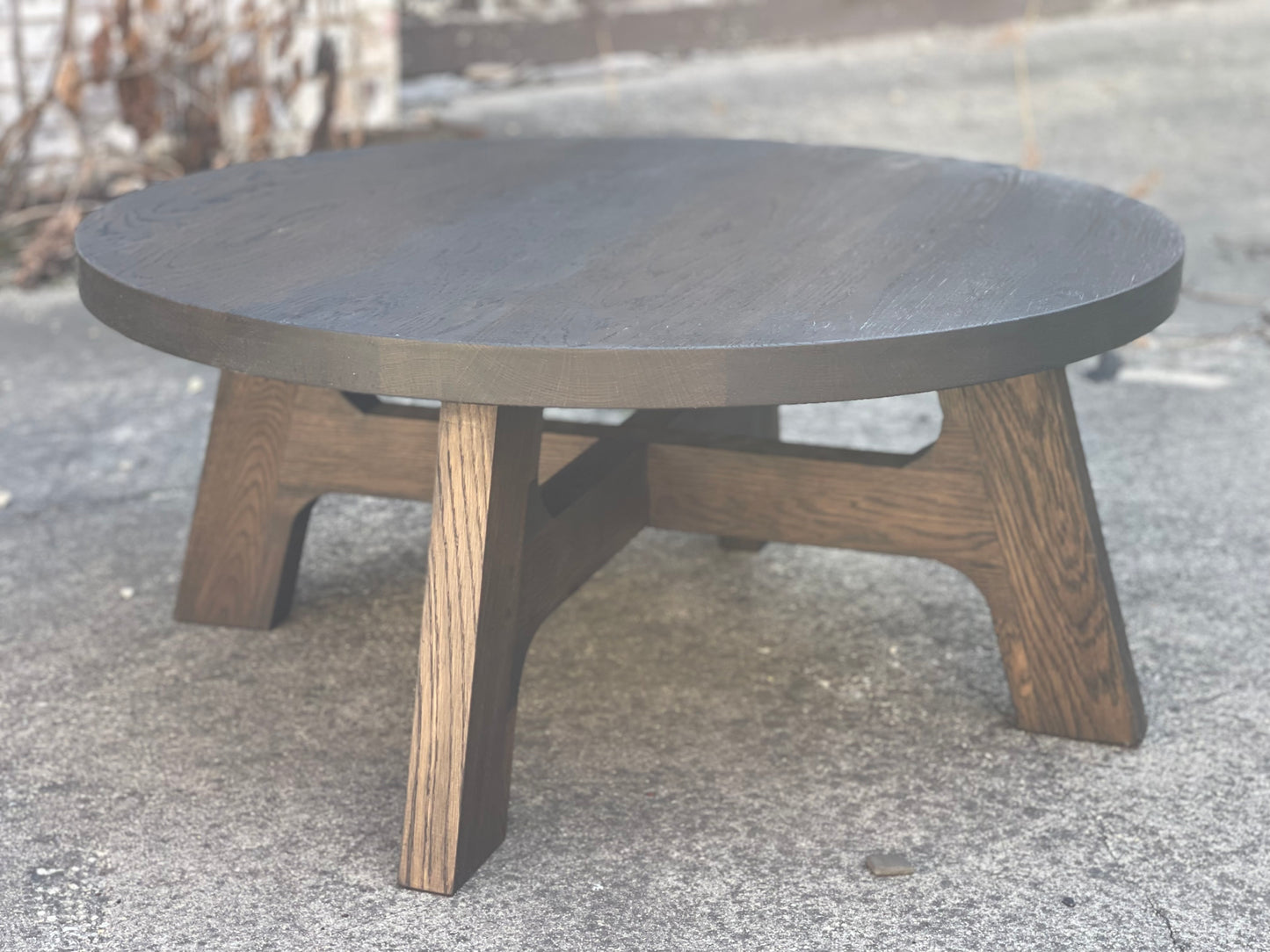 Davos Inspired White Oak Coffee Table