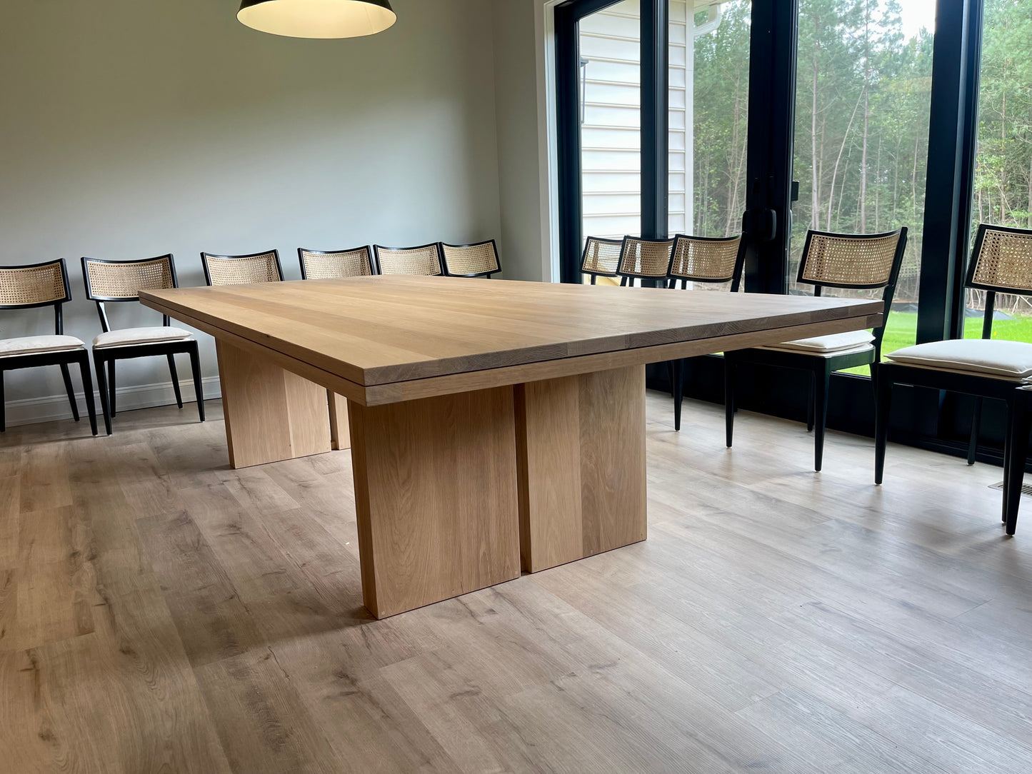 Tate White Oak Table - inspired by Studio McGee Antoni - White Oak Dining Table