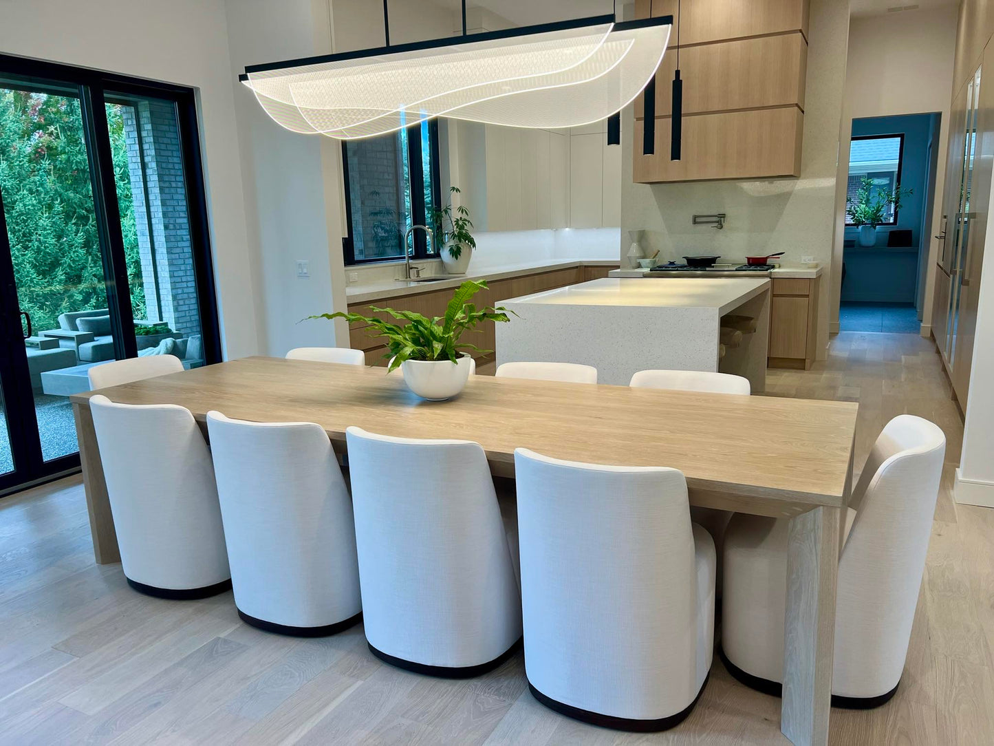 Restoration Hardware Inspired Arles Table - white oak - natural finish