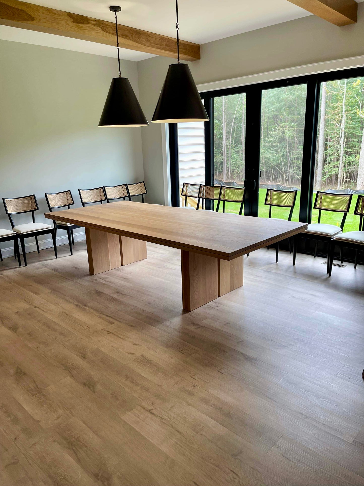 Tate White Oak Table - inspired by Studio McGee Antoni - White Oak Dining Table