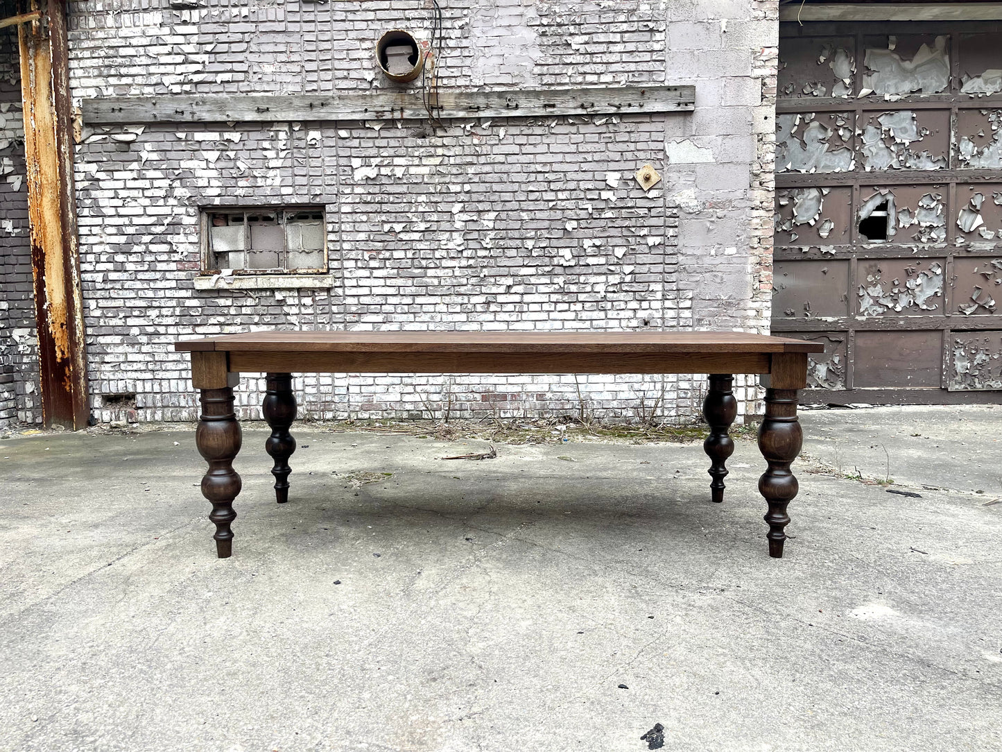 Arhaus Inspired Francis Dining Table - white oak!