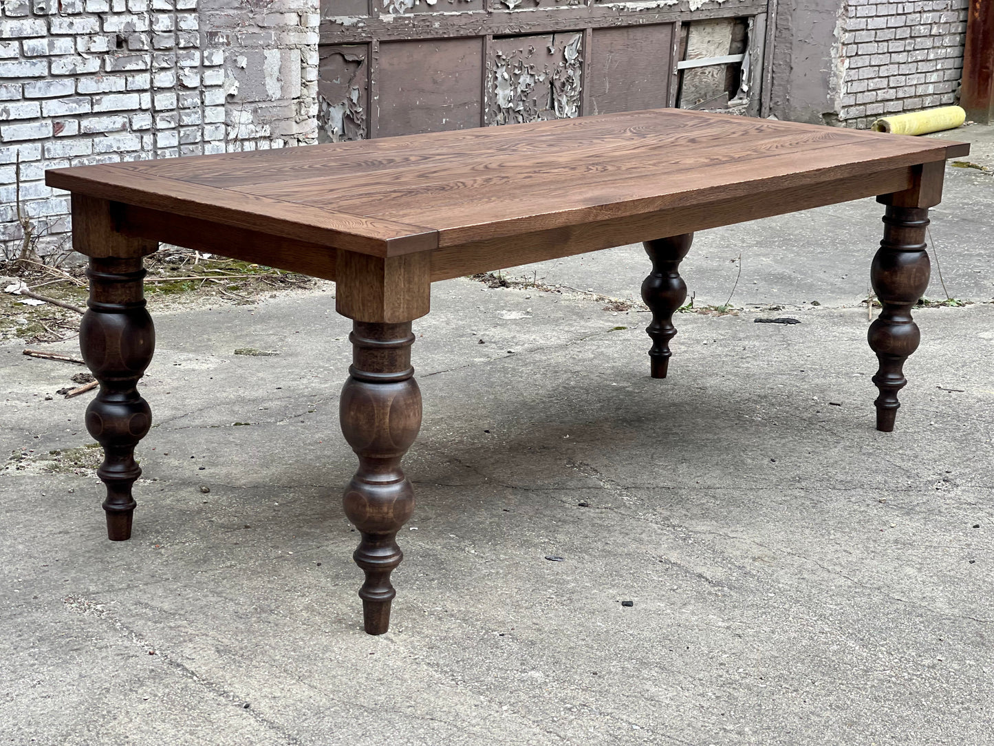 Arhaus Inspired Francis Dining Table - white oak!